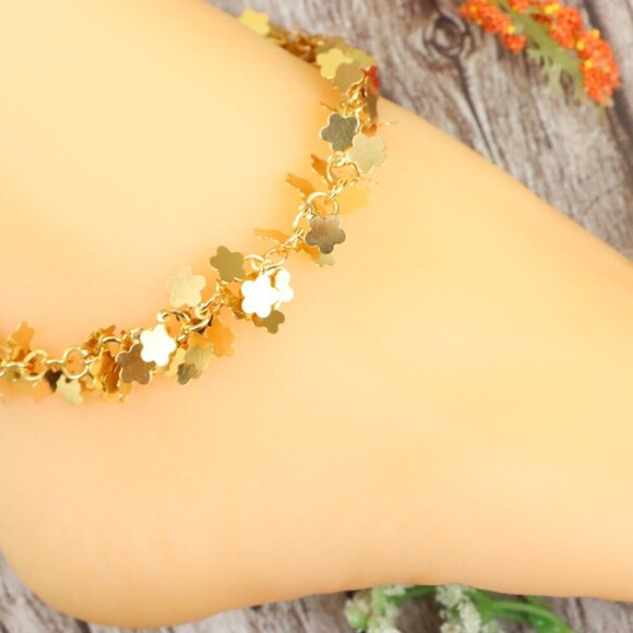 Dainty Anklet for Women – Elegant Everyday Jewelry & Perfect Gift | MLCRC1850 - Picture 1 of 10